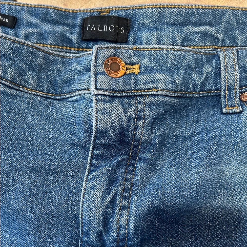 Talbots 16 petite slim ankle jeans; excellent condition! - Picture 6 of 7
